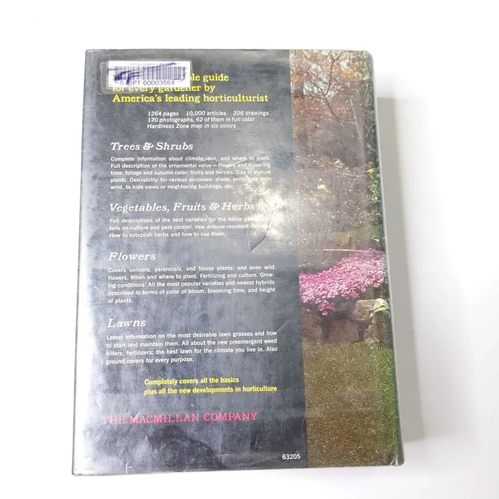 Wyman's Gardening Encyclopedia by Donald Wyman 1971 1st printing w/Dust Jacket